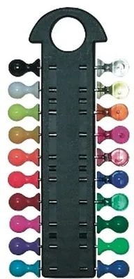 Produktbild von Pinwand/Markierungsnadel-Magazin inkl. 20 Pins sortiert