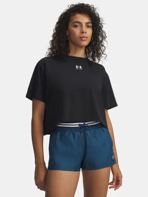 Zdjęcie produktu dla Under Armour Ua Rival Boxy Tee Solid – czarny, rozmiar: XXL
