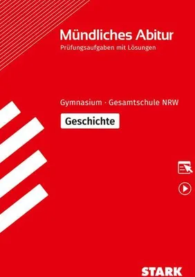 Obrázek produktu pro STARK Geschichte - Mündliche Abiturprüfung NRW - Prüfungsvorbereitung