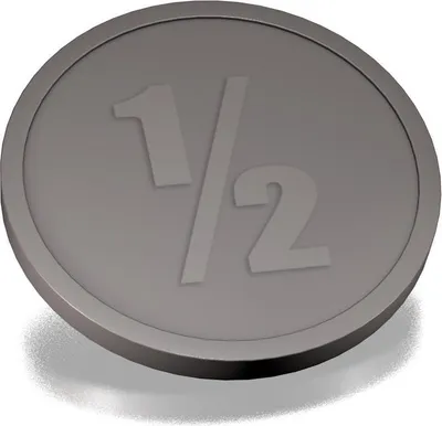 Immagine prodotto di Gettoni Consumo 1/2 CombiCraft in plastica Grigi - Ø29mm - 250 pezzi