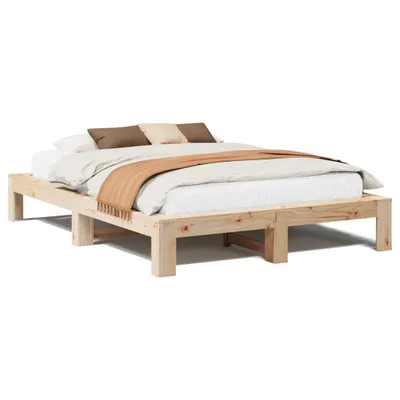 Produktbild von Massivholzbett ohne Matratze 140x200 cm Kiefernholz