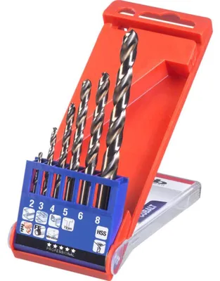 Image de kwb COBALT Foret hélicoïdal Cassette 2-8 6 pces