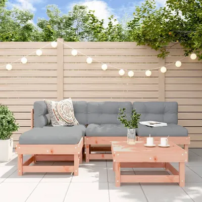 Produktbild von 5-tlg. Garten-Lounge-Set Massivholz Douglasie 3186520