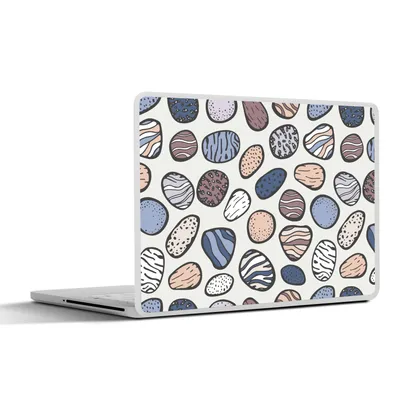 Produktbild von MuchoWow® Laptop Aufkleber Sticker Cover Steine - Muster - Zen 36.5x27.5 cm - Laptop-Sticker