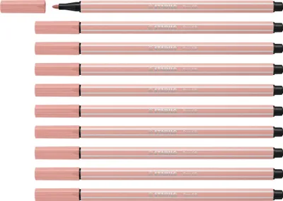 Produktbild von STABILO Premium-Filzstift - Pen 68 - 10er Pack - rouge