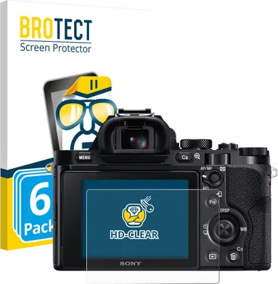 Produktbild von 6x Für Sony Alpha 7 (ILCE-7) Schutzfolie BROTECT Displayschutz Display Schutz Folie Klar Transparent