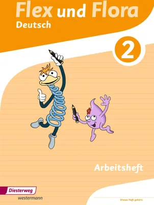 Produktbild von Flex und Flora 2. Arbeitsheft Deutsch: Für die Ausleihe
