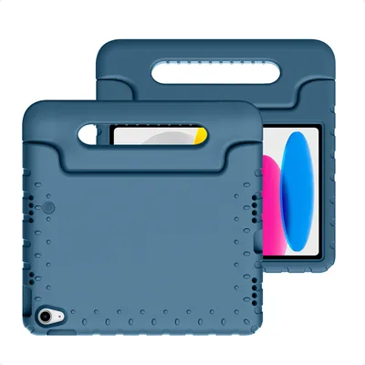Image de imoshion Kidsproof Backcover avec poignée pour l'Apple iPad 11 (2025) 11 pouces A16 / iPad 10 (2022) 10.9 pouces - Bleu foncé