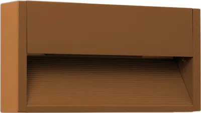 Produktbild von Faro 70909, Wandbeleuchtung für den Außenbereich, Rostfarbe, Aluminium, IP54, I, 6 W