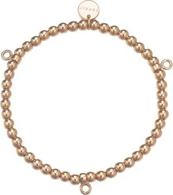 Produktbild von Esprit Damen Armband Edelstahl Rosé Charmsarmband ESBR11695B165