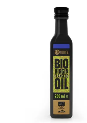 Obrázek produktu pro GymBeam –lněný olej – VanaVita, 250 ml