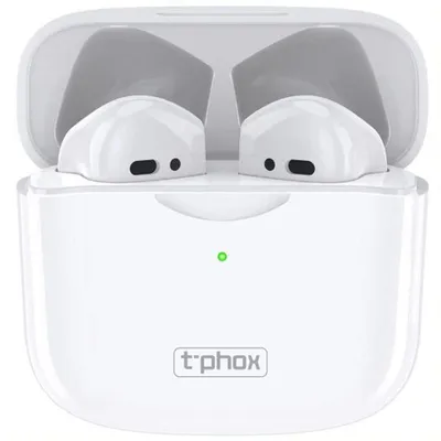 Zdjęcie produktu dla Słuchawki Bluetooth T-PHOX TWS-10 Bezprzewodowe Stereo do smartfona