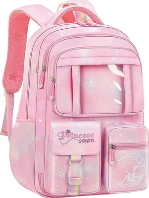 Produktbild von Schulrucksack,Kinderrucksack Mädchen,Schulranzen,Schulranzen mit Großer Kapazität, Schulranzen Mädchen,Leichte und Wasserdichte Nylon Schultasche