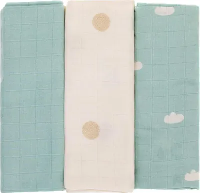 Produktbild von Fillikid Musselin Windeln dots 3 Stück