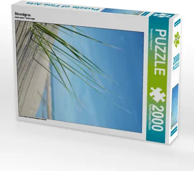 Produktbild von CALVENDO Puzzle Strandgras 2000 Teile Puzzle hoch | 2000 Teile Lege-Größe 90x67cm Foto-Puzzle für glückliche Stunden