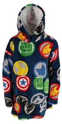 Produktbild von Avengers Decke Hoodie Warm Trendiges Design für Kinder im Alter von 7 bis 14