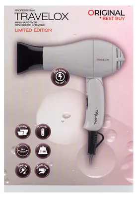 Produktbild von Original Best Buy Mini Foldable Hairdryer Travelox Frozen Ice - Haartrockner
