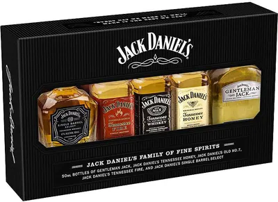 Produktbild von Jack Daniel's Family of Fine Spirits Whisky USA 5.00 cl 40.0 %