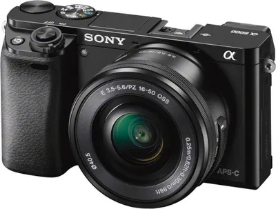 Produktbild von Sony alpha a6000 - zrkadlovka - 24,3 MP CMOS - displej: 7,62 cm/3" TFT - čierny