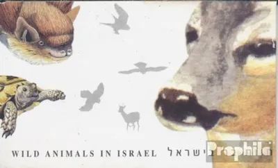 Produktbild von Briefmarken Israel 2001 Mi 1612-1615 MH (kompl.Ausg.) Markenheftchen postfrisch Bedrohte Tierarten
