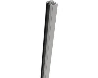 Produktbild von Klemmschiene GroJa Belfort links 90 x 4 x 3,5 cm eloxiert
