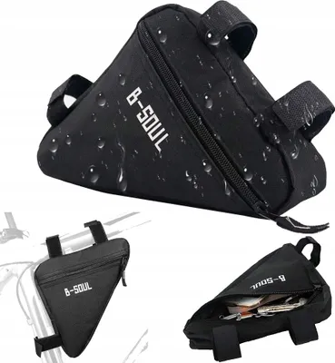 Produktbild von Verk 14327 Fahrradtasche schwarz