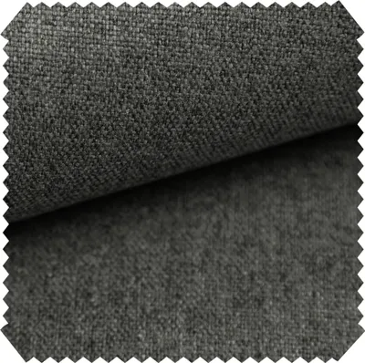 Produktbild von novely® MALCHIN - Flauschiger Polsterstoff im Leinenlook - Robuster Möbelstoff - Pflegeleichte Meterware 1lfm - Farbe: 07 Graphit