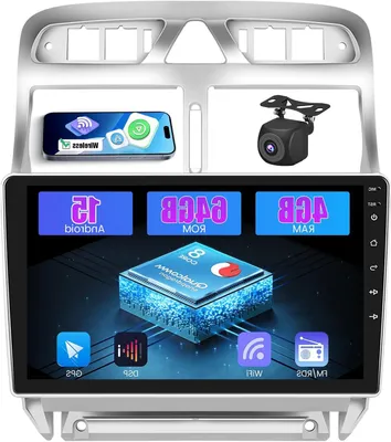 Obrázok produktu pre Android 15 autorádio – dotyková obrazovka – multimediálny prehrávač – GPS navigácia – bezdrôtové pripojenie CarPlay