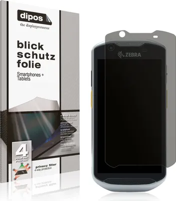 Produktbild von Blickschutzfolie für Zebra TC52x-HC matt Schutzfolie Folie Display Schutz dipos