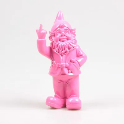 Produktbild von Stoobz-Zwerg „F*ck you“ in Fuchsia, 20 cm