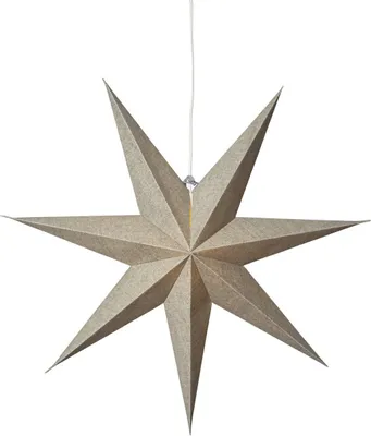 Produktbild von Star Trading Paper Star Baumwolle, Grün, Papier, Weihnachten, 1 Stück(e), 600 mm, 16 mm