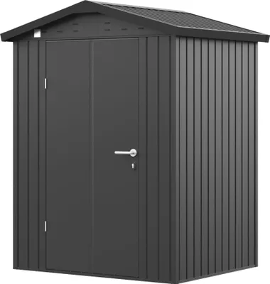 Immagine prodotto di GFP Primeyard Casetta da giardino metallo 150x120x205 cm Armadio da esterno per attrezzi antracite