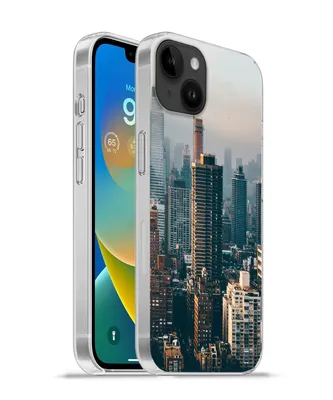 Produktbild von MuchoWow® Handyhülle Schutzhülle Hülle für Apple iPhone 14 Plus - Soft case New York - Skyline - Amerika Silikon Softcase Handy Hülle - Abbildung