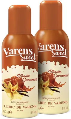 Immagine prodotto di ULRIC DE VARENS Profumo Corpo Varens Sweet Vanille Caramel – Fragranza gourmand, caramello