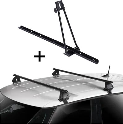 Produktbild von Fahrradträger ORION + Dachträger VDP EVO Stahl kompatibel mit Fiat 500 3 Türer ab 2007