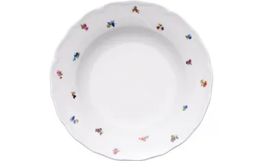 Produktbild von Tiefer Teller, tschechisches Porzellan, Verona, 24 cm, Wurf, G. Benedikt
