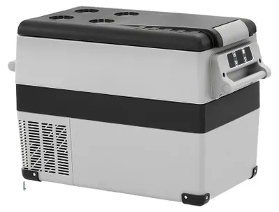 Immagine prodotto di Frigorifero portatile per auto, con compressore, efficiente, display LED, capacità 45 litri