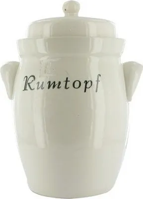 Produktbild von MS-Steinzeug 3,5 Ltr. Rumtopf mit Schriftzug, 60015