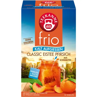 Immagine prodotto di Teiera 7588 frio® Classic - Tè freddo alla pesca - 18 bustine