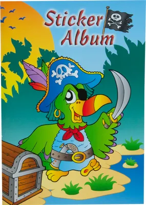 Produktbild von AVERY Zweckform ZDesign Stickeralbum "Pirat" DIN A5 16 Seiten