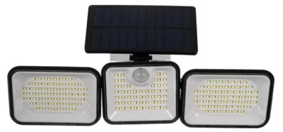 Obrázek produktu pro IZOXIS Solární 180 LED osvětlení s čidlem pohybu a soumraku IZOKSIS 24889