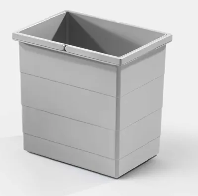Immagine prodotto di HAILO RAUMSPAR-TANDEM bidone di ricambio, 18 litri, grigio