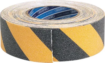 Produktbild von DRAPER Sicherheitsklebeband schwarz/gelb 18 m