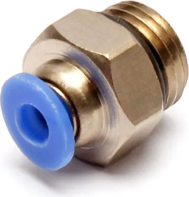 Produktbild von Gerade-Steckverschraubung PC 04-G02, 4mm, G 1/4 Zoll, mit O-Ring
