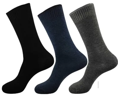 Produktbild von Herren Socken in klassischer Form 3er Set Freizeit Anzug Business Strümpfe 39-42 Mix