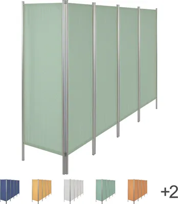 Produktbild von Leichtparavent Paravent Sichtschutz Raumteiler 5-flügelig, 165x259 cm