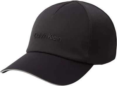 Zdjęcie produktu dla Czapka z daszkiem Calvin Klein męska, model Micro Twill Trucker, czarna, z regulowanym zapięciem