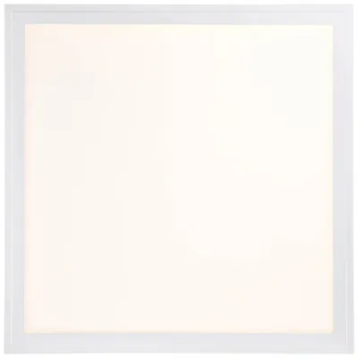 Produktbild von BRILLIANT ALLIE LED Deckenleuchte Aufbaupaneel Metall Kunststoff Weiß G96946/05 mit Fernbedienung