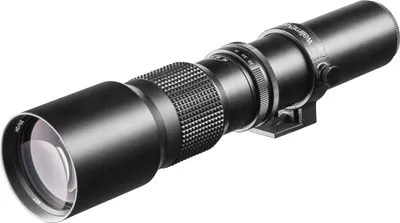 Produktbild von Walimex pro 500/8,0 Linsen Objektiv kompatibel mit Nikon Z, DSLR-Objektiv für Vollformat und APSC, Teleobjektiv mit eingebauter Irisblende, hochwertiges Kameraobjektiv