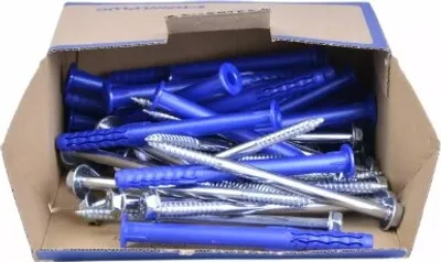 Obrázek produktu pro Rawlplug Rámová Zátka S Krátkou Dilatační Zónou S Přírubou 10X50Mm 50Ks/Balení